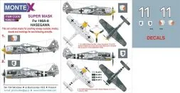 Fw 190A-8 super mask for Hasegawa P.2 1:48