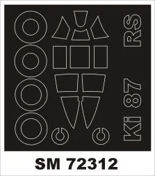 Ki-87 mask for RS model 1:72