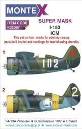 I-153 Super Mask for ICM 1:32