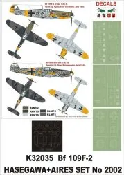Bf 109F-2 Super Mask for Hasegawa 1:32