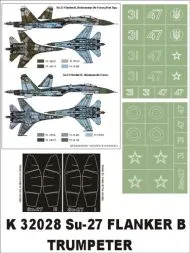 Su-27 Flanker B Super Mask 1:32