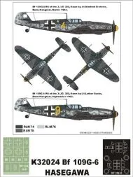 Bf 109G-6 Super Mask for Hasegawa 1:32