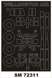 Wellington Mk.IA/C Mask for Airfix 1:72