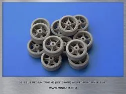 M3 (LeeGrant) welded road wheels set 1:35