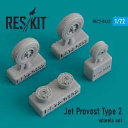 Jet Provost Type 2 wheels set 1:72