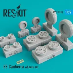EE Canberra wheels set 1:72