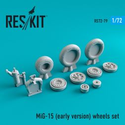 MiG-15 (early version) wheels set 1:72