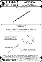 Gloster Meteor - Pitot Tube 1:144