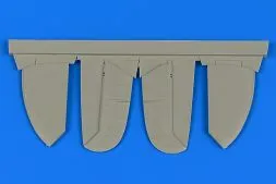 Spitfire Mk.I control surfaces for Tamiya 1:48
