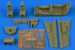 F-4J Phantom II cockpit set (late v.) for Z.M. 1:48