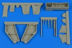 F-4J/S Phantom II wheel bay for Z.M. 1:48