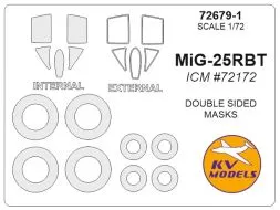 MiG-25R mask (double sided) for ICM 1:72