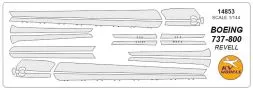 Boeing 737-800 Anti-Icing surfaces mask for Revell 1:144