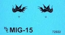 Hi-Decal MiG-15bis Fagot 72022, 72-022