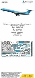 Tu-134A/B-3 detail set for Zvezda 1:144