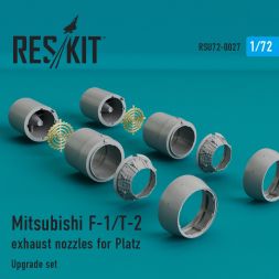 Mitsubishi F-1/T-2 exhaust nozzles for Platz 1:72
