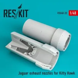 Jaguar exhaust nozzles for Kitty Hawk 1:48