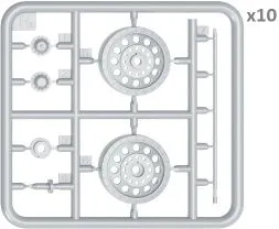 T-54/ T-55 (early) wheels set 1:35