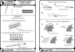 HMS Exeter (1939) armament set 1:350