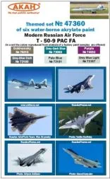 Russian Modern Air Force - Su-57 New Camouflage scheme