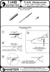T-45 Goshawk - Pitot Tube & Angle Of Attack probe 1:48
