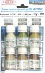 USSR Air Force - Su-17/Su-22 (1978-1989) faded