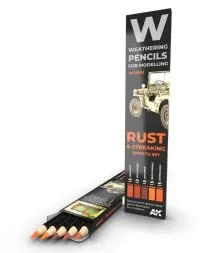 Rust & Streaking Effects Pencils Set