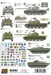 Afghanistan War - Northern Alliance tank an AFVs 1:35