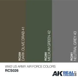 USAAF WW2 Colors set