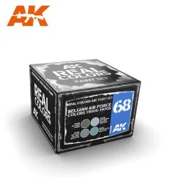 Belgian Air Force Colors 1950s-1970s