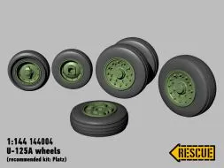 U-125A wheel set 1:144