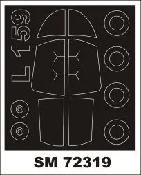 L-159 mask for KP 1:72