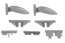 Blenheim Mk. I/II Finish AF 1st serie Ski Undercarriage 1:48