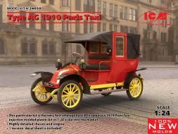 Renault Type AG 1910 - Paris Taxi 1:24