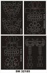 B-24D mask for Hobby Boss 1:32