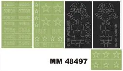 Il-28 maxi mask for Bobcat 1:48