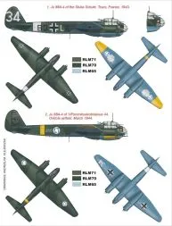 Ju 88A-4 super mask for Revell 1:32