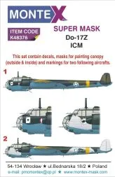 Do 17Z-3 super mask for ICM 1:48