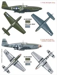 P-51B super mask for Tamiya 1:48