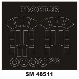 Percival Proctor mask for Dora Wings 1:48
