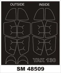 Yak-130 mask for Zvezda 1:48