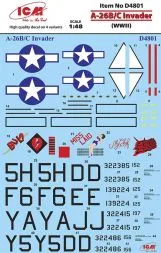 A-26B/C Invader (WWII) Decal 1:48