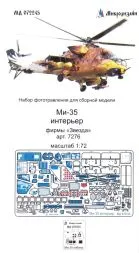 Mil Mi-35 interior for Zvezda 1:72