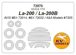 La-200 mask for Avis/ A&A Models 1:72