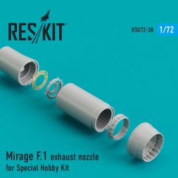 Mirage F.1 exhaust nozzle 1:72