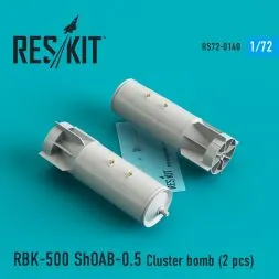 RBK-500 ShOAB-0.5 Cluster bomb 1:72