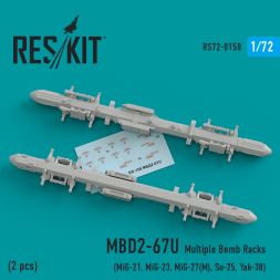 MBD2-67U Multiple Bomb Racks 1:72