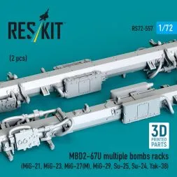 MBD2-67U Multiple Bomb Racks 1:72