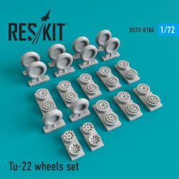 Tu-22 wheels set 1:72