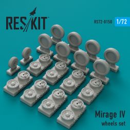 Mirage IV wheels set 1:72